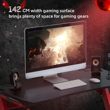 Load image into Gallery viewer, Gaming Desk with Gamepad Holder Cup Holder Headphone Hook Home Office
