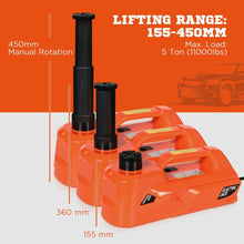 Load image into Gallery viewer, 5 Ton Electric Car Jack Kit w/ 12V Auto Car Floor Jack, Impact Wrench, Case
