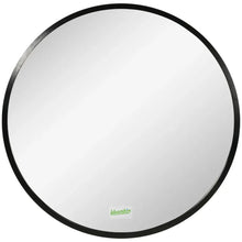 Load image into Gallery viewer, Modern Wall-mounted Vanity Mirror for Bedroom Bathroom Washroom, Black, 40x40cm
