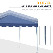 Load image into Gallery viewer, Outsunny 3x3m Pop Up Gazebo - Foldable Canopy Tent with Carry Bag &amp; Stability Gear
