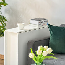 Load image into Gallery viewer, Versatile Folding Mobile Dining Table with Storage &amp; Wheels - Space-Saving Design
