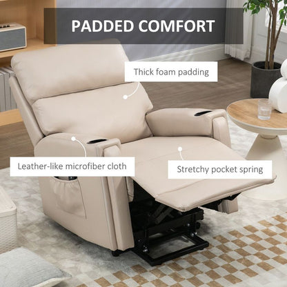 HOMCOM Power Lift Recliner Chair with Vibration Massage & Heat - Comfort Unleashed