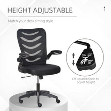 Load image into Gallery viewer, Vinsetto Ergonomic Mesh Office Chair with Lumbar Support &amp; Swivel Function
