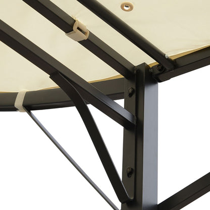 Versatile Outsunny Wall-Mounted Garden Gazebo Awning - Durable & Adjustable Canopy