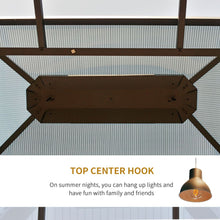 Load image into Gallery viewer, Spacious 3.6x3m Hardtop Gazebo with Steel Frame &amp; Insect-Proof Netting
