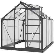 Load image into Gallery viewer, Premium 6x8ft Walk-In Greenhouse with Sliding Door &amp; Sturdy Aluminium Frame
