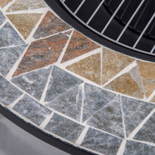 Load image into Gallery viewer, Versatile Mosaic Fire Pit Bowl: Portable Heater, BBQ Grill &amp; Elegant Outdoor Charm

