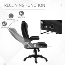 Load image into Gallery viewer, Luxury Executive Reclining Massage Chair with Heating &amp; Headrest - Black
