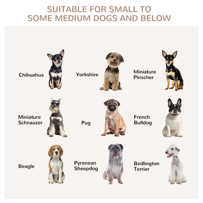 Chic Wooden & Wire Medium Dog Cage: Stylish Kennel with Magnetic Door & Storage