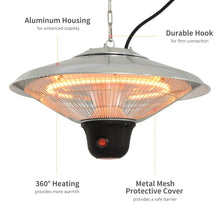 Load image into Gallery viewer, Outsunny 1500W Halogen Patio Heater - Stylish, Versatile, Indoor/Outdoor Comfort

