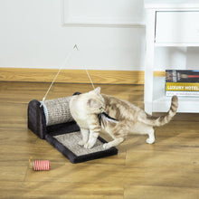 Load image into Gallery viewer, Ultimate Cat Scratcher &amp; Play Mat with Roller Feather Teaser for Happy Kittens!
