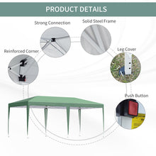 Load image into Gallery viewer, Versatile 6m x 3m Pop Up Gazebo - Durable Folding Canopy for Any Outdoor Event
