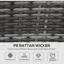 Load image into Gallery viewer, Elegant 5-Seater All-Weather Rattan Patio Dining Set with Cushions
