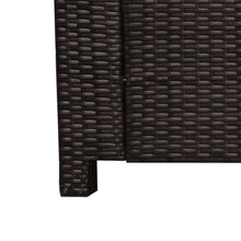 Load image into Gallery viewer, Durable 3-Seater Rattan Sofa with Cushions - Stylish Outdoor Wicker Furniture
