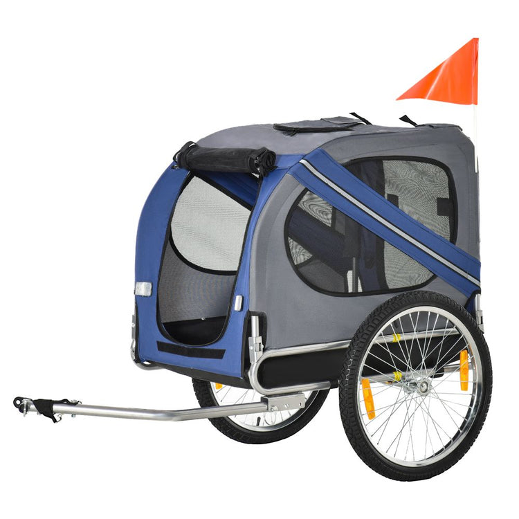 Adventure Pet Bicycle Trailer - Durable, Water-Resistant Carrier for Dogs & Cats