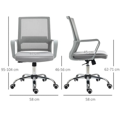 Vinsetto Ergonomic Mesh Office Chair: Adjustable, Comfortable & Stylish