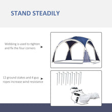 Load image into Gallery viewer, Spacious Outdoor Dome Gazebo Tent - Perfect for Garden Parties &amp; Events!
