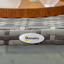 Load image into Gallery viewer, Stylish All-Weather Rattan Coffee Table for Garden &amp; Patio Relaxation
