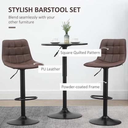 Stylish Adjustable Swivel Stools - Comfort & Versatility for Home Pub Areas