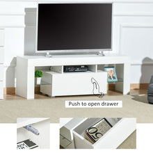 Load image into Gallery viewer, HOMCOM LED RGB High Gloss TV Stand Cabinet - Future-Ready &amp; Stylish
