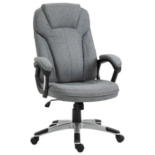 Load image into Gallery viewer, Ergonomic Grey High Back Office Chair - Adjustable &amp; Comfort-Enhanced Design
