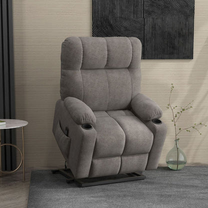 HOMCOM Electric Recliner Chair: Heavy Duty Lift Chair for Ultimate Comfort