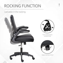 Load image into Gallery viewer, Vinsetto Ergonomic Mesh Office Chair with Lumbar Support &amp; Swivel Function

