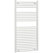 Load image into Gallery viewer, Luxury Heated Towel Rail - 600mm x 1200mm White Ladder Radiator by HOMCOM

