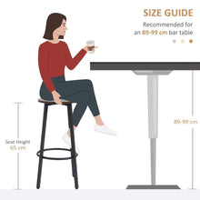 Load image into Gallery viewer, Industrial Chic Bar Stools Set of 2 - Perfect for Kitchen &amp; Dining Spaces!
