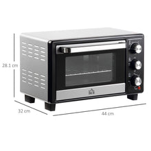 Load image into Gallery viewer, Compact 16L Mini Convection Oven with Timer &amp; Grill – Perfect for Any Kitchen!
