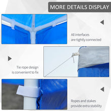Load image into Gallery viewer, Outsunny 4x3m Heavy Duty Blue Party Gazebo Tent - Perfect Outdoor Shelter!
