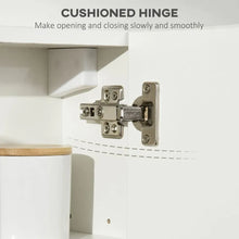 Load image into Gallery viewer, Double Duty Bathroom Mirror Cabinet: Stylish Storage &amp; Adjustable Shelf
