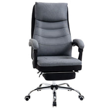 Load image into Gallery viewer, Executive Office Chair Swivel Reclining Chair w/ Retractable Footrest Vinsetto
