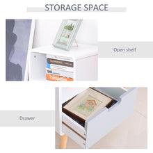 Load image into Gallery viewer, Scandinavian Nordic Nightstand with Drawer - Stylish &amp; Sturdy Home Essential
