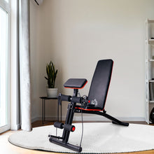 Load image into Gallery viewer, Adjustable Foldable Dumbbell Bench for Total Body Strength Training
