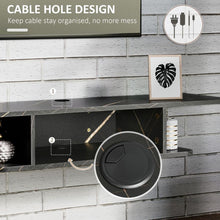 Load image into Gallery viewer, Space-Saving Floating TV Unit with Stylish Storage - Modern Wall-Mount Console
