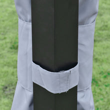 Load image into Gallery viewer, Premium 4x3m Grey Gazebo Canopy Tent with Curtains &amp; Netting - Outdoor Comfort!
