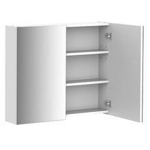 Load image into Gallery viewer, Stylish Wall-Mounted Bathroom Mirror Cabinet with Adjustable Shelf – HOMCOM
