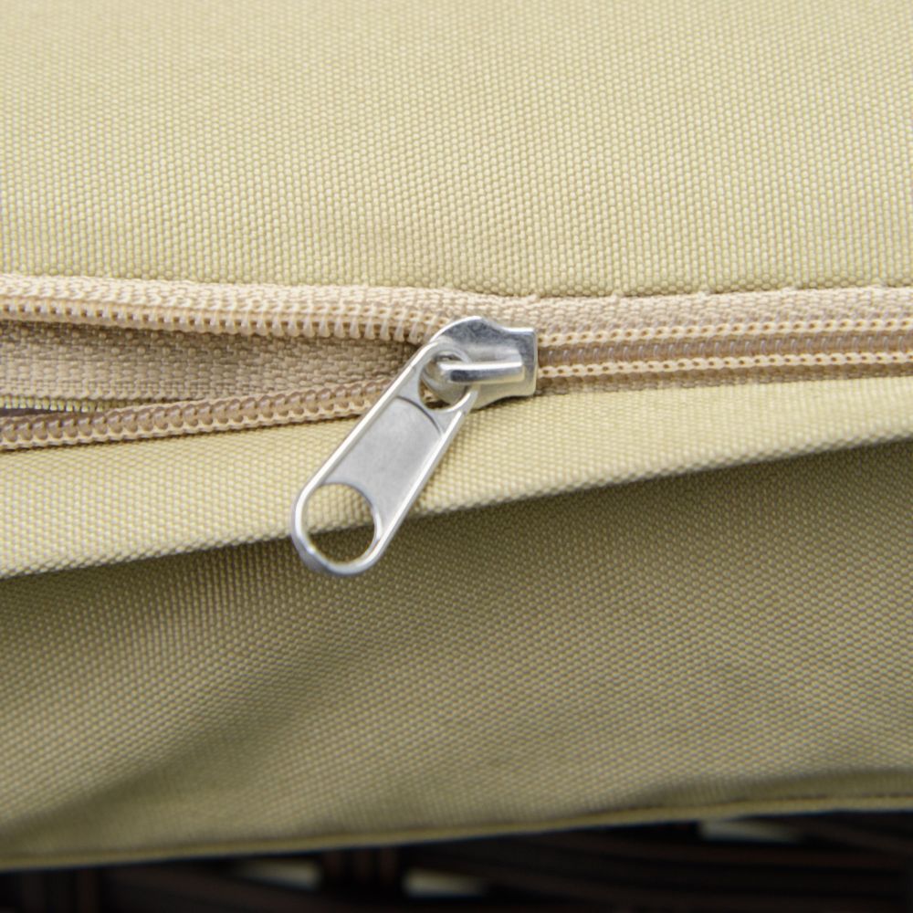 Elegant 3-Piece Rattan Bistro Set - Stylish Patio Chairs & Glass Top Table