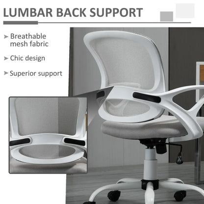 Vinsetto Ergonomic Mesh Office Chair with Lumbar Support & Adjustable Height
