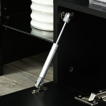 Load image into Gallery viewer, Futuristic HOMCOM High Gloss TV Stand with RGB LED Lights &amp; Remote Control

