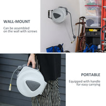 Load image into Gallery viewer, Automated 10m Retractable Air Hose Reel - 3/8” With 180° Rotation
