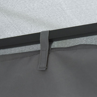 Stunning 3x3m Metal Gazebo - Elegant Shade for Outdoor Parties & Relaxation