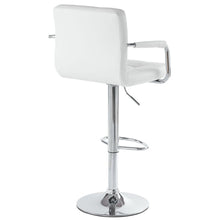 Load image into Gallery viewer, 2pcs 60-80cm 6 Checks Round Cushion No Armrest Bar Stool White
