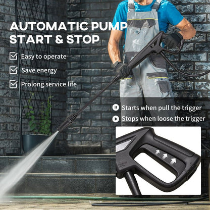 DURHAND 1800W High-Performance Power Washer - Ultimate Cleaning Solution!