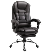 Load image into Gallery viewer, Luxurious High Back Executive Recliner Office Chair with Footrest &amp; Swivel Wheels
