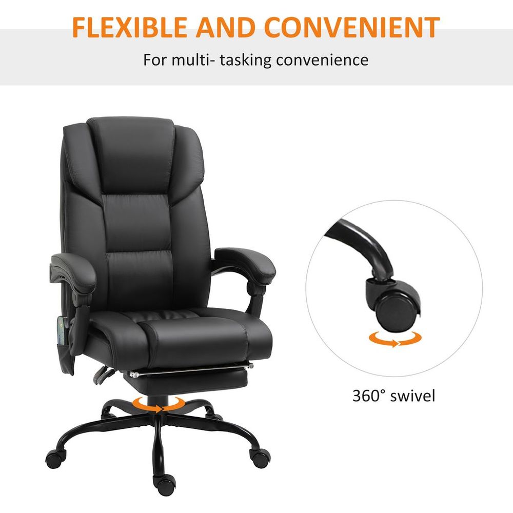 RevivePro 6-Point Massage Racing Chair: Electric Comfort With Adjustable Angles