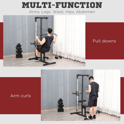 Adjustable Pulldown Power Tower Gym Machine - Target Upper Body Strength