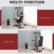Load image into Gallery viewer, Adjustable Pulldown Power Tower Gym Machine - Target Upper Body Strength
