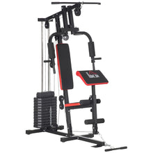 Load image into Gallery viewer, 66kg Multi Home Gym Machine by HOMCOM - All-in-One Strength Training Station
